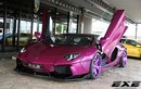 Siêu xe Lamborghini Aventador tím hồng "hàng khủng"