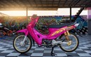 Honda Wave 125 độ kiểng màu "hường" đậm chất chơi