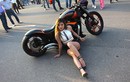 Hot girl Hà thành khoe dáng bên “xế độc” Honda VTX1300 