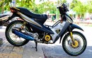 Dân chơi miền Tây độ Honda Wave màu mè nhưng “chất" 