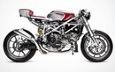 Siêu môtô Ducati 749 “lột xác” cafe racer cổ điển