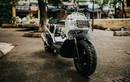 Xe Honda Zoomer 50 “bánh bèo” chất chơi tại Hà Nội