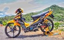 "Xe máy cỏ” Yamaha Jupiter độ xế đua của dân chơi Việt