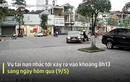 Ô tô gây tai nạn liên hoàn, đâm gãy cây trên vỉa hè