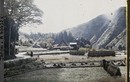 Ảnh màu cực hiếm đẹp như tranh vẽ về ngôi làng gần Kyoto năm 1926