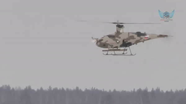 Trực thăng không người lái MDP-01 Termit Nga phóng rocket từ khoảng cách 6 km