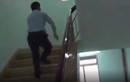 Video: Tránh phóng viên, Linh "nựng" chạy như VĐV điền kinh