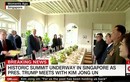 Video: Bữa trưa đầu tiên cùng nhau của Tổng thống Trump và ông Kim Jong-un 