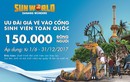 Sun World Danang Wonders, ưu đãi cực sốc cho sinh viên toàn quốc