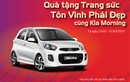 Kia Morning tặng quà trang sức tôn vinh phái đẹp