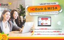 HDBank kết hợp cùng MISA triển khai dịch vụ kế toán online