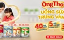 Người tiêu dùng bất ngờ nhận “lộc” từ chương trình mừng sinh nhật 45 năm của sữa đặc Ông Thọ