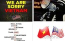 Cộng đồng mạng Malaysia đăng ảnh xin lỗi CĐV VN