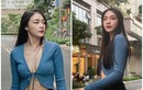 Hot girl ngành hàng không diện áo lấp ló vòng 1 nhìn phát mê