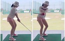 Mặc quần gym đi chơi golf, hot girl Trâm Anh bị netizen la ó