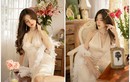 “Búp bê sống” Việt khoe lưng trần quyến rũ khi hóa nàng thơ