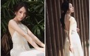 Diện yếm khoe lưng trần, “hot girl 7 thứ tiếng” khỏe vẻ gợi cảm