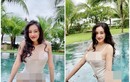 Diện áo tắm phô đường cong, hot girl Bà Tưng gây mê netizen