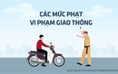 Các mức phạt lỗi giao thông thường gặp