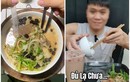 Đu trend “ăn bún bò vị trà sữa”, TikToker khiến netizen la ó