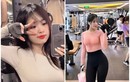 Khoe dáng trong phòng gym, hot girl răng khểnh bị soi “làm màu“