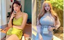 Hot girl béo Hàn Quốc tự tin mặc hở dù body ngấn mỡ
