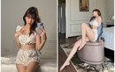 Hot girl lấy chồng thiếu gia tung ảnh khoe cận body trên giường