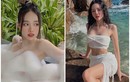 Hot girl Đồng Tháp che dáng bằng bọt xà phòng cực nóng bỏng