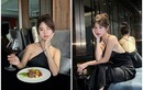 “Hot girl tạp hóa” Hàn Hằng diện váy yếm đi ăn tối gây mê