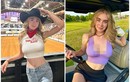Vẻ nóng bỏng khó cưỡng của mỹ nhân làng golf nổi tiếng