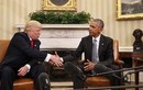Những cử chỉ đầy ẩn ý trong cuộc gặp Donald Trump-Barack Obama