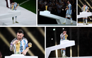 Khoảnh khắc Messi hôn lên chiếc cup dành cho đội vô địch