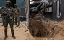Cận cảnh đường hầm được cho là trung tâm chỉ huy của Hamas