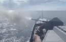 Các tàu hộ tống Nga diễn tập triển khai chiến đấu với pháo cực mạnh