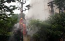 Hà Nội: Trạm biến áp cạnh cây xăng phát nổ, bốc cháy