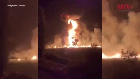 Kinh hoàng hiện trường vụ nổ ống dẫn nhiên liệu ở Mexico 