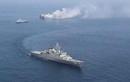 Mỹ bắn cảnh cáo 13 tàu chiến Iran áp sát nguy hiểm