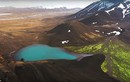Đất nước của núi lửa nhìn từ flycam