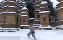 Video: Nhà sư Thiếu Lâm khổ luyện kungfu giữa tuyết lạnh
