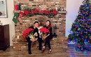 Ông xã Thanh Thảo hộ tống vợ đến nhà "tình cũ" dự tiệc Giáng sinh