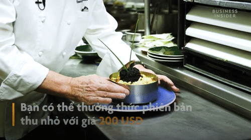 Video: "Nuốt nước bọt" trước món trứng ốp la đắt nhất thế giới giá 2.000 USD