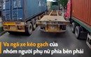 Video: Rùng mình tài xế container bỏ mặc nạn nhân sau va chạm 