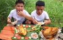 Con trai bà Tân Vlog lại gây tranh cãi khi ra clip nướng gà