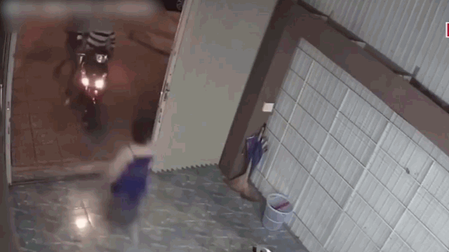 Video: Nữ gia chủ tung cước đuổi đánh 2 tên trộm