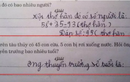 Bài toán "cho khoai lang tính gạo" khiến dân học chuyên cũng tức