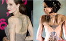 Ý nghĩa của gần 20 hình xăm trên cơ thể Angelina Jolie