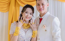 Cô dâu 18 tuổi đeo 20 cây vàng trong ngày cưới