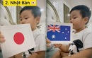 Con trai Hòa Minzy nhận diện 19 quốc kỳ, dân mạng đồng loạt vỗ tay