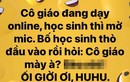 Con học online quên tắt mic, bố nói một câu cô giáo SỐC