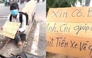 Thanh niên ngồi đường xin tiền về quê bị mạnh thường quân "vạch trần"